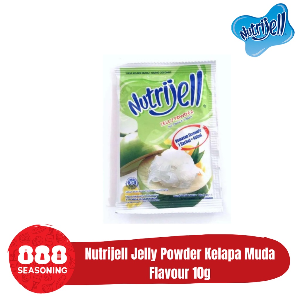 

NUTRIJELL EKONOMIS YOUNG COCONUT FLAVOUR JELLY POWDER 10g