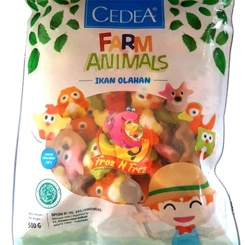 

Cedea Farm Animals ikan olahan 500 gr