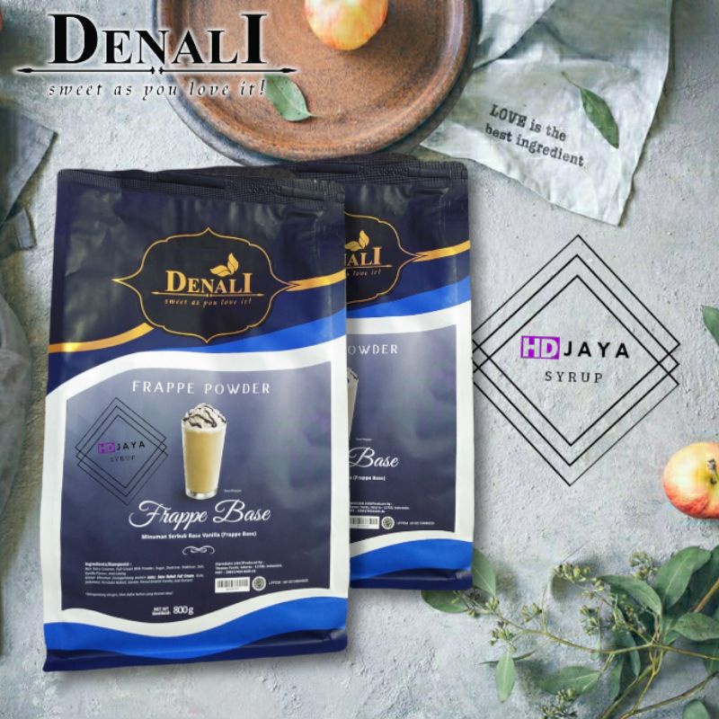 

Denali Powder frappe Base 800g