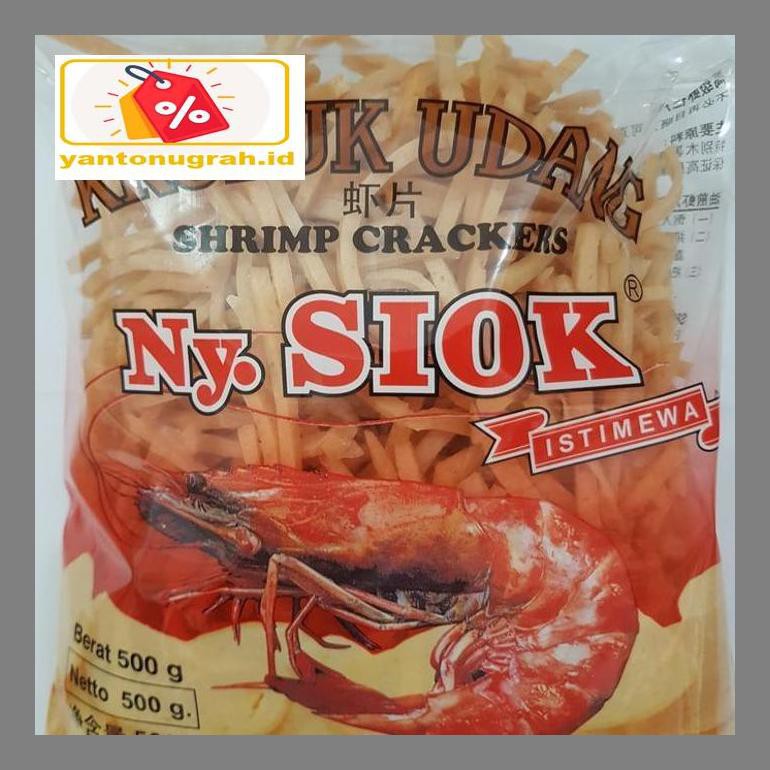 

S50Mkkar Kerupuk Udang Ny. Siok Stik Istimewa 500Gr Dr05Ytd