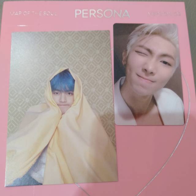 Official Postcard Taehyung V BTS MOTS Persona ver 2