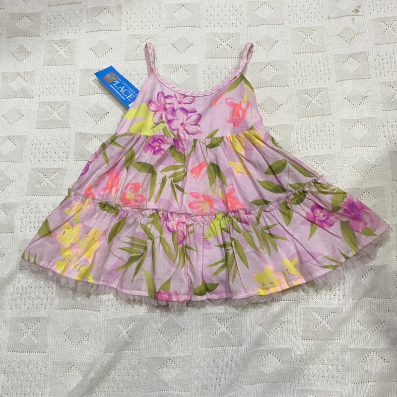 Baju Dress bayi cewe bunga the children's Place baby dress flowers SALE