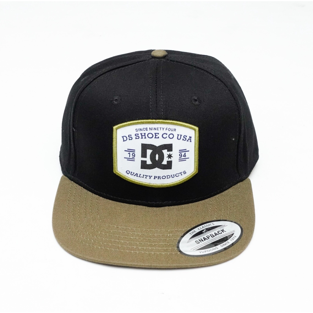 Topi DC Shoes Snapback Pria Import Mirror Original