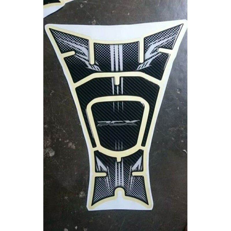 Stiker sticker resin timbul tankpad PCX 150