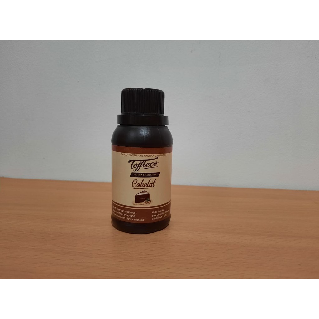 

Toffieco Perisa Pewarna Cokelat Chocolate Flavoring Cake Kue 100gr