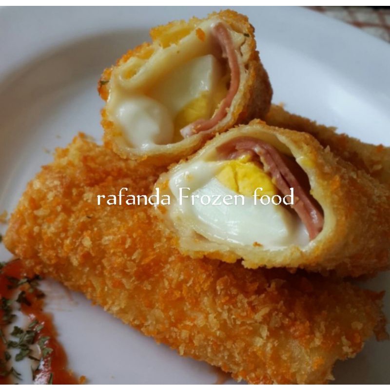 

risolles smoked chicken mayo