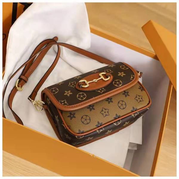 BJ65042 - COFFEE/KHAKI - TAS SLEMPANG WANITA FASHION IMPORT MODIS ELEGAN TERMURAH TERLARIS TERBARU BAGSTORE JAKARTA TAS BATAM ZC5042