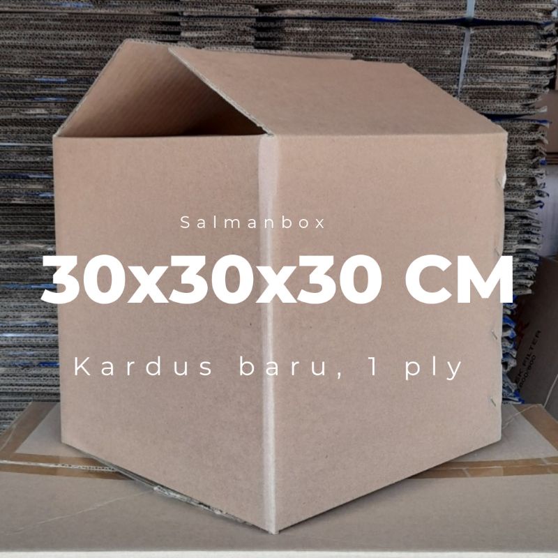 

KARDUS BARU POLOS SIZE 30X30X30 CM