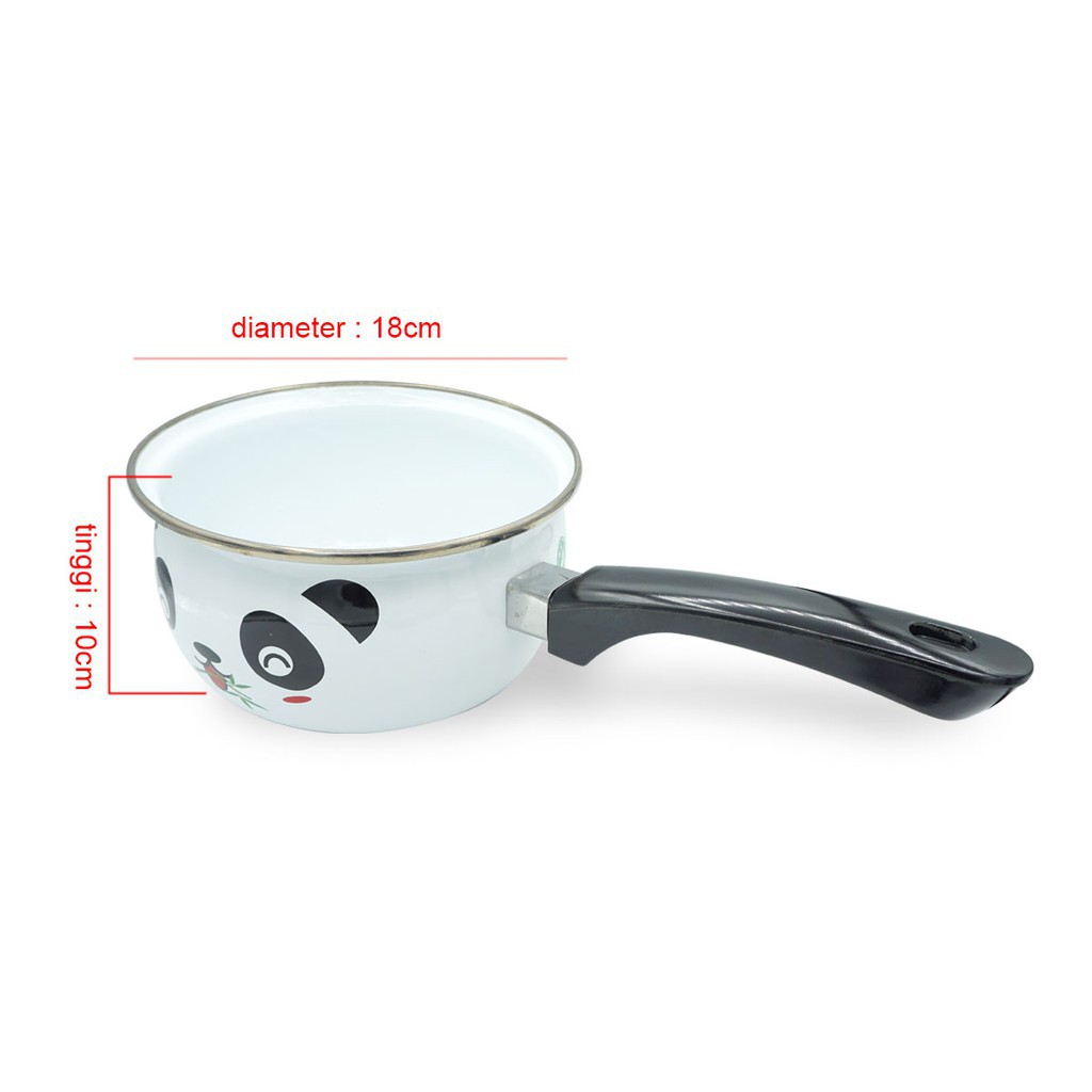 Maspion Hello Panda Panci Sauce Pan Uk. 18 cm