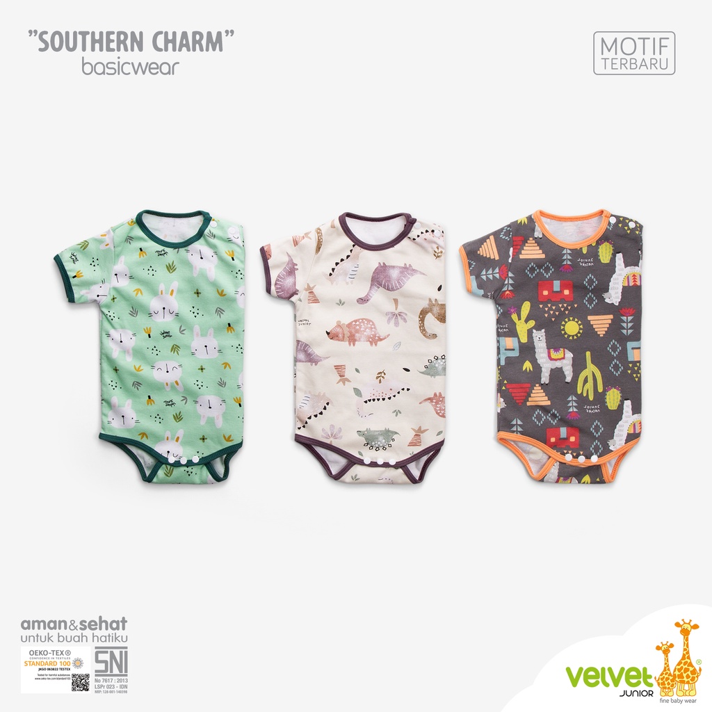 Velvet Junior Jumper kodok (3 pcs)