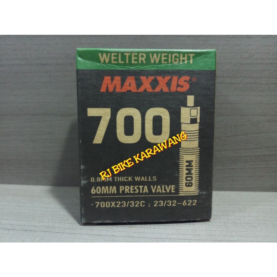 BAN DALAM MAXXIS 700 x 23 32 PRESTA 60MM