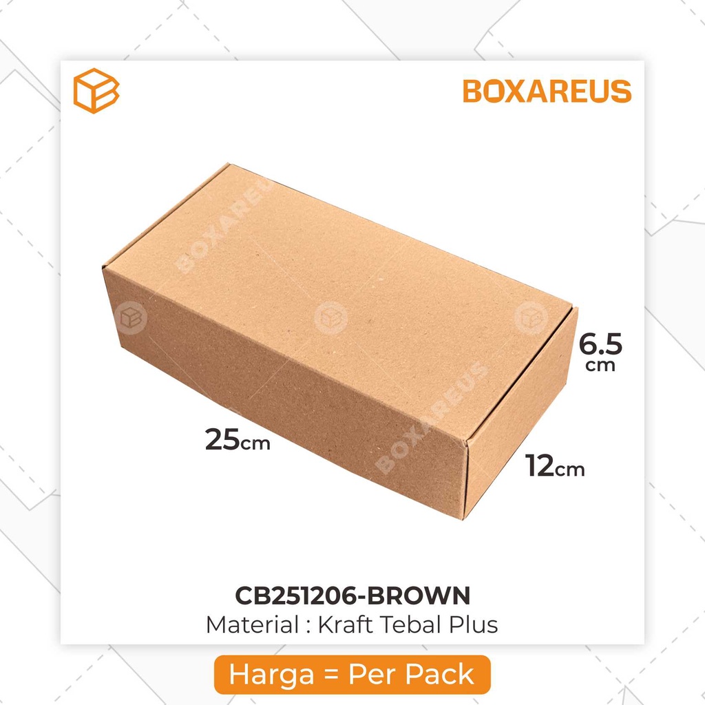 Dus Kue Cake Box Kotak Packaging Kemasan Brownies | CB251206