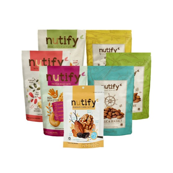 NUTIFY Camilan Sehat Kacang Almond 60gr