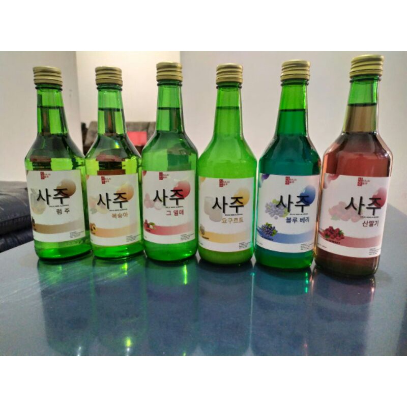 SOJU HALAL / NON ALKOHOL /SOJU KOREA/minuman korea