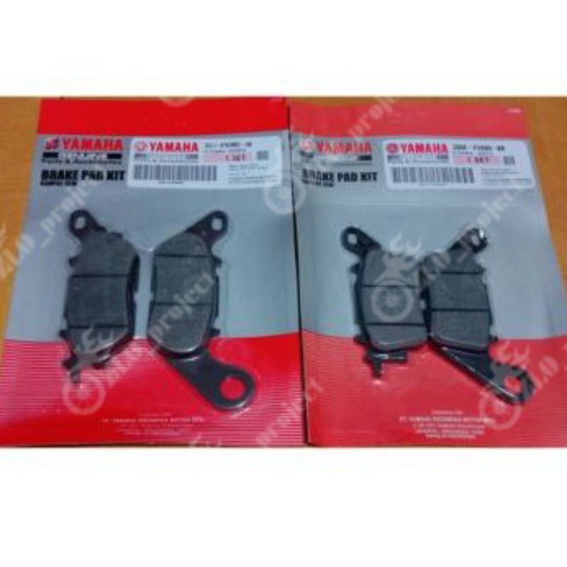 kampas rem set depan belakang nmax old & all new nmax 2020