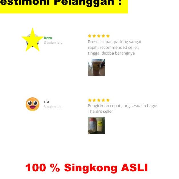 

(N-ELO> (♫> BISA COD Beras Tiwul Oyek Kebumen Nasi Thiwul Singkong Tawar (✯✯✯✯✯>