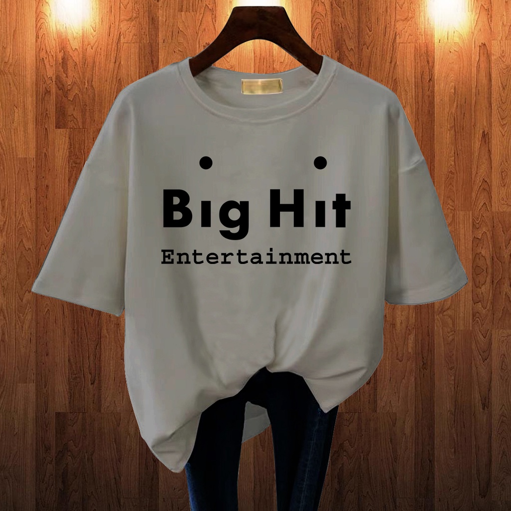 CALVIERO SHOP - BAJU KAOS ATASAN WANITA PRINTLOGO BIGHIT