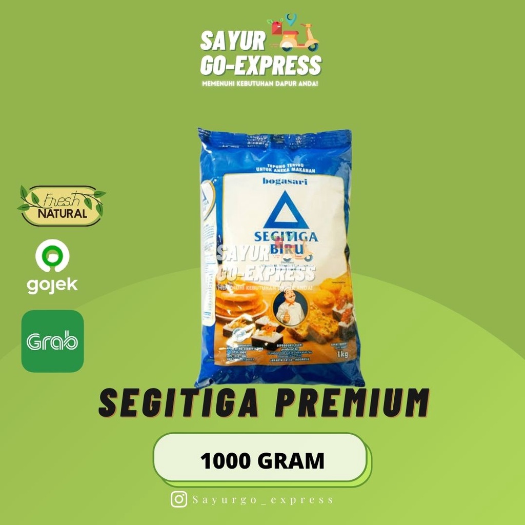 

Tepung Segitiga Biru 1000 gram 1 kg