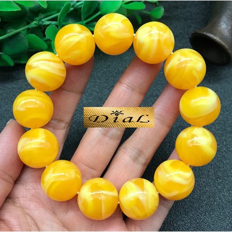 Gelang batu giok kuning kesehatan TERAPI CHINA taiwan korea hoki keberuntungan jade bracelet