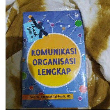 Jual Buku Komunikasi Organisasi Lengkap | Shopee Indonesia