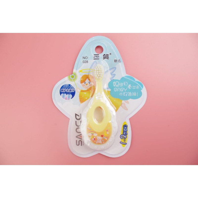 1234OS - Baby Toothbrush - Sikat Gigi Bayi - Step One ( 1 ~ 3 Tahun )