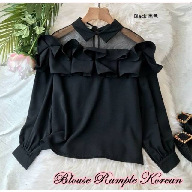 BLOUSE RAMPLE KOREAN TILE LD 100 PJG 62