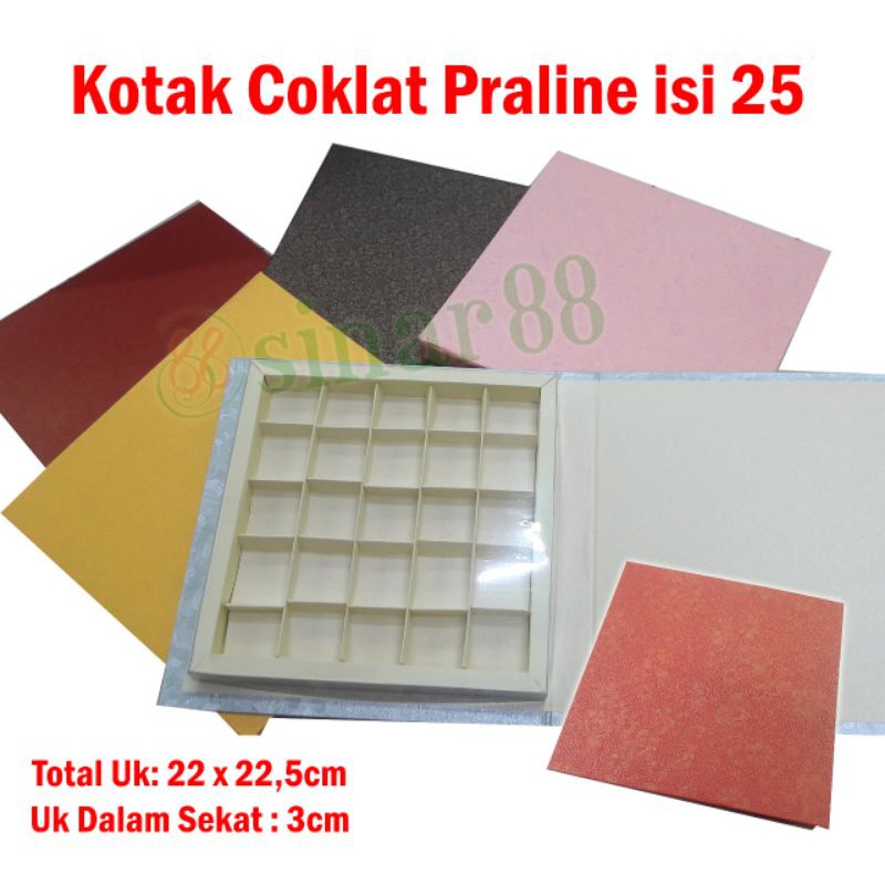 

Hardbox Praline Sekat 25