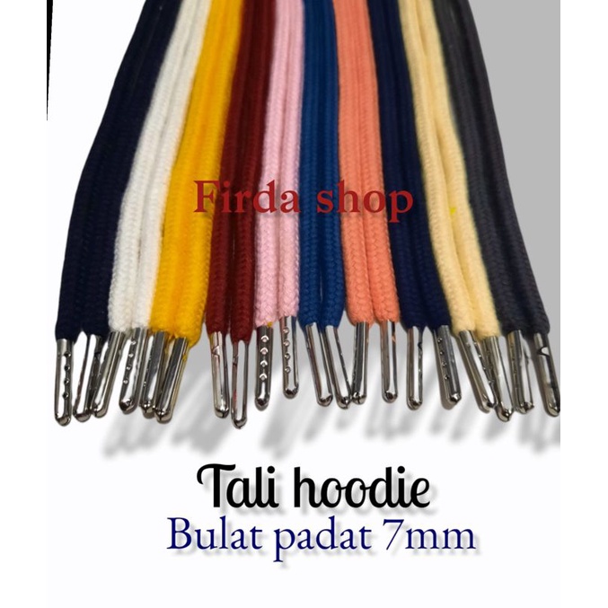 tali hoodie bulat padat 7 mm