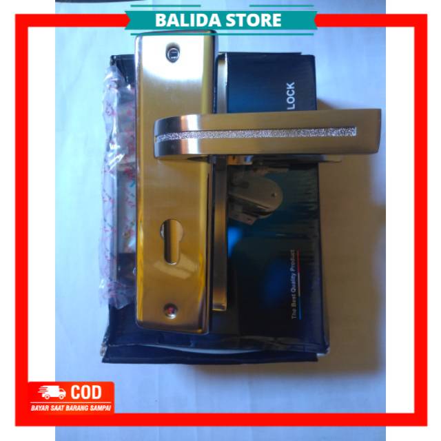 1 Set Kunci Pintu Tanggung Muller / Door Lock / M68209