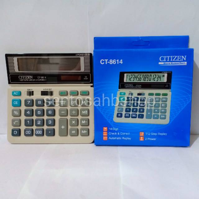 

kalkulator citizen CT 8614