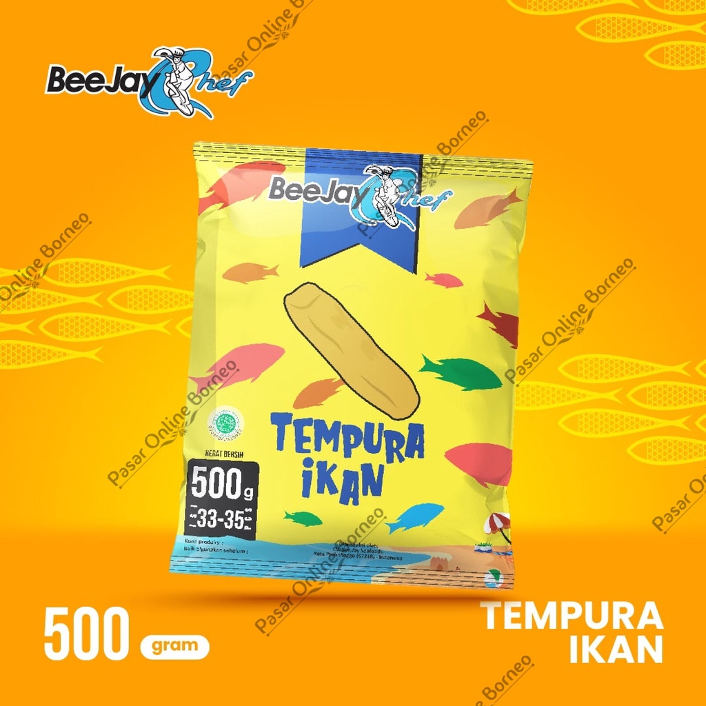 BeeJay Chef Tempura Ikan 500 Gram Frozen Food