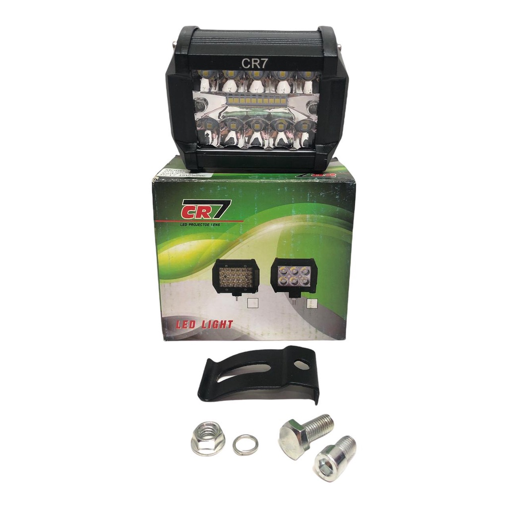 LAMPU LED TEMBAK SOROT MOBIL MOTOR 20 MATA CR7