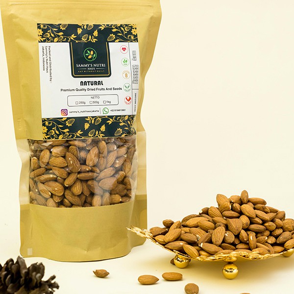 

1KG Premium Almonds California Natural & Roasted(salted/unsalted)