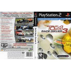 Kaset Ps2 Game TOCA Race Driver 3