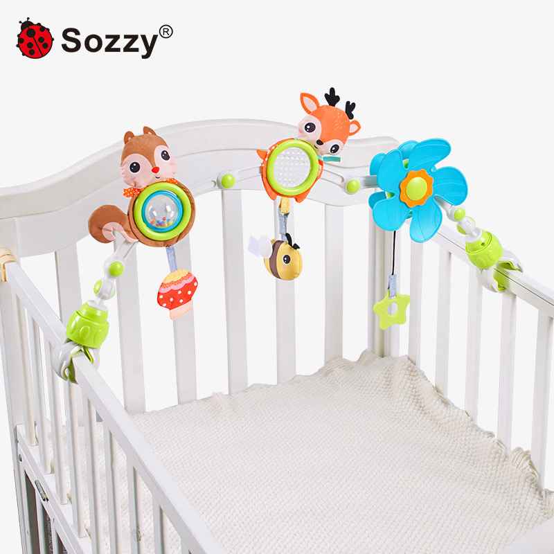 MUSICAL ARCH BABY TOYS | Mainan stroller clip bayi | teether rattle bayi baby box