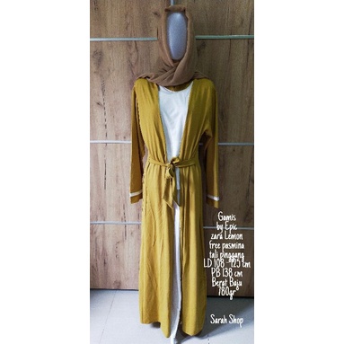 Gamis lemon by Epic, mayzoy