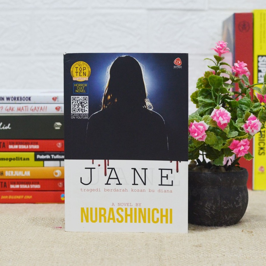 MURAH LEBAY  NOVEL HOROR JANE Tragedi Kos Kosan - Nurashinichi Novel Misteri Thriller Horror Hantu