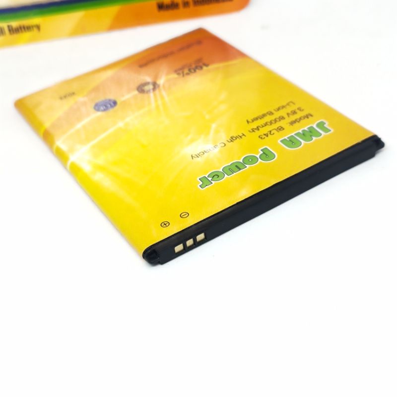 Baterai JMA Power Double Power Original For Lenovo BL243 A7000 A7000 Plus A7700