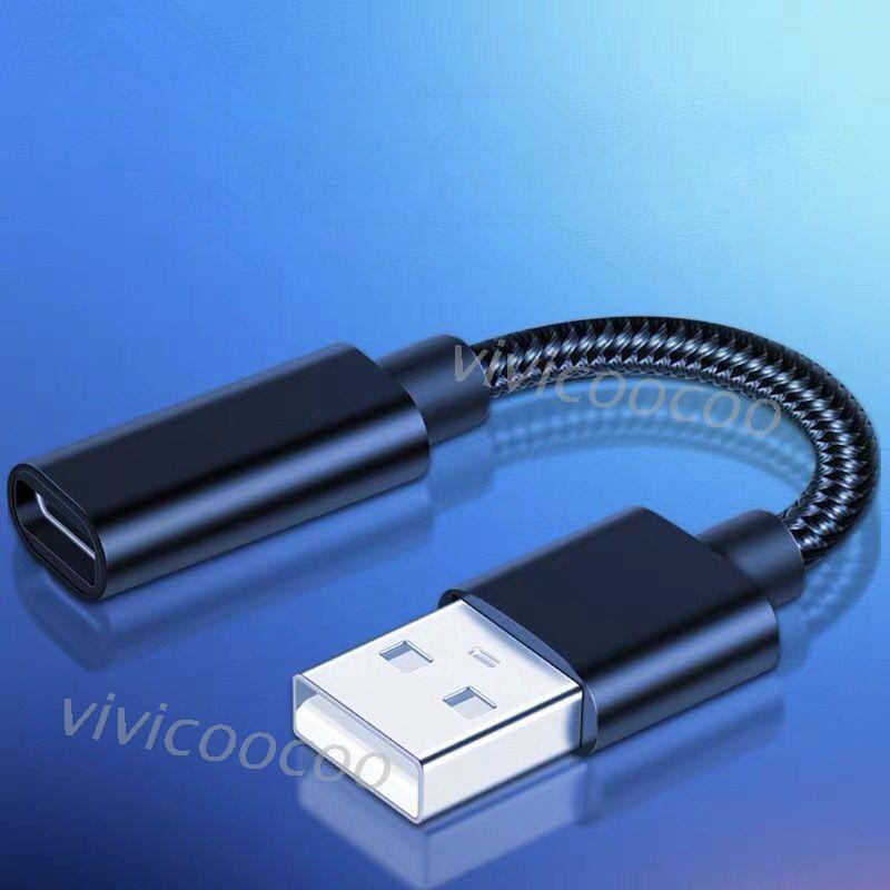 Vivi Kabel Usb 2.0 Ke Tipe C Female Untuk Earphone Huawei Freelace