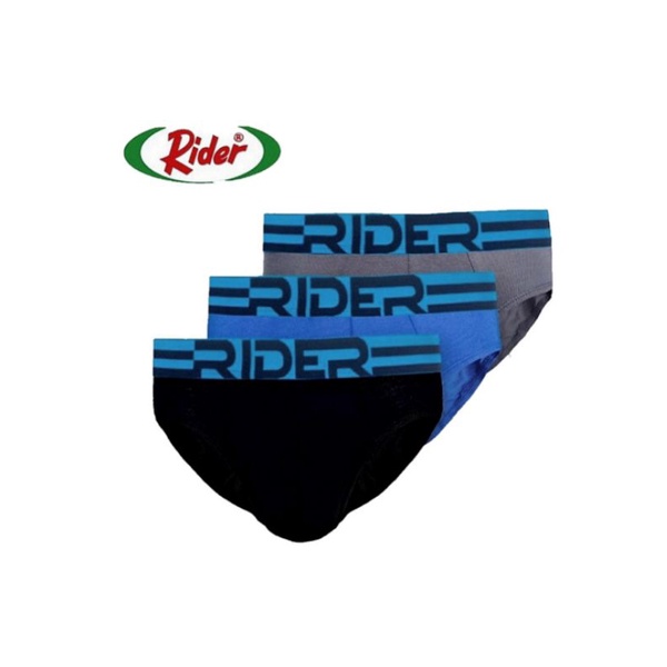 CELANA DALAM PRIA RIDER 762B ISI 3 PCS ORIGINAL