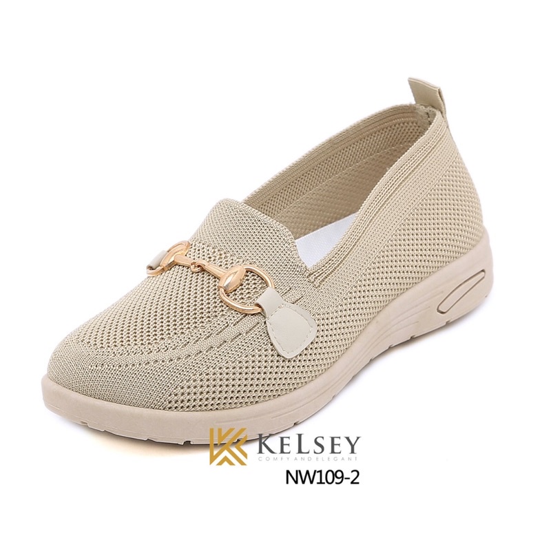 (GRATIS ALAS KAKI) Nicole Sepatu Slip On Wanita Kelsey NW109-2 / Sepatu Wanita