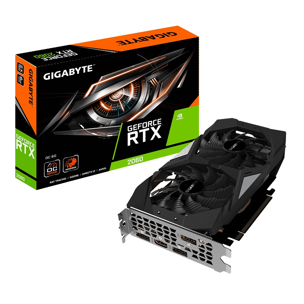 GIGABYTE RTX2060 OC 6GB GDDR6