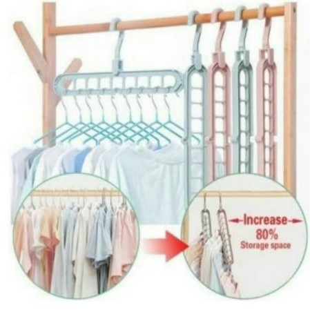 HANGER UNIK BISA VERTIKAL HORIZONTAL