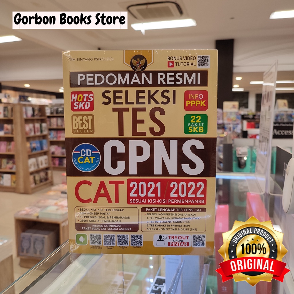 Pedoman Resmi Seleksi Tes Cpns Cat 2021/2022 + Cd - Tim Bintang Psikologi