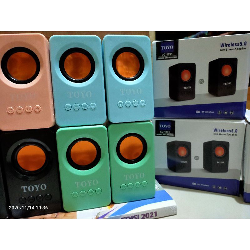 speaker wireless bluetooth portabel TOYO-LC1131