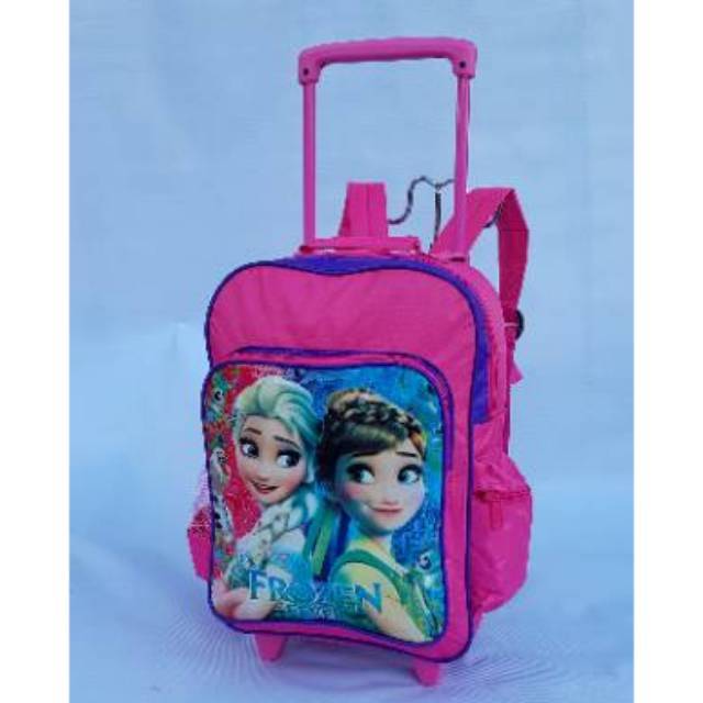 Tas anak frozen troley LOL cewek cowok