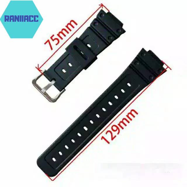 TALI JAM CASIO MRW200H MRW-200H MRW 200H RUBBER STRAP CASIO MRW200H