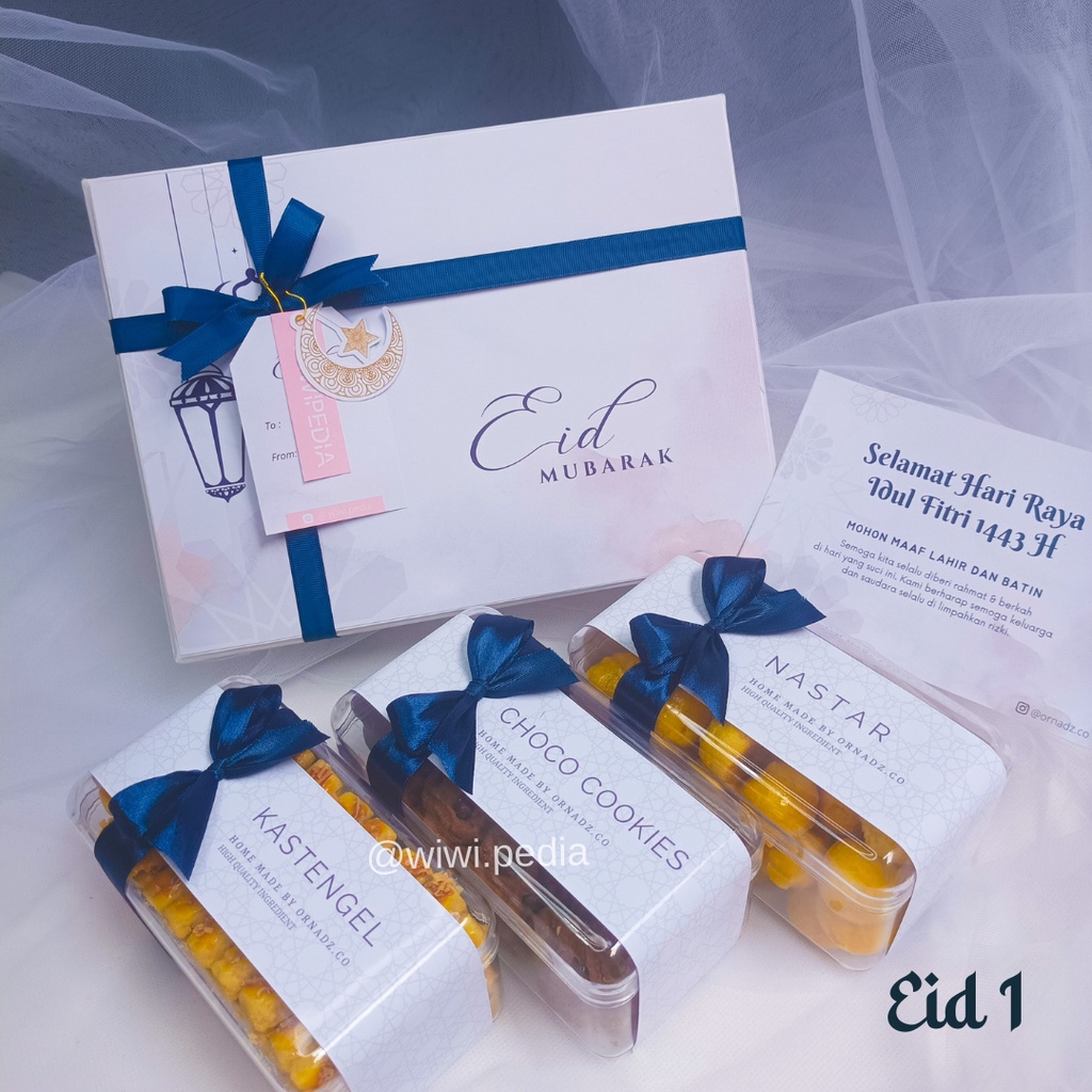 

Eid Hampers Box Exclusive / Kue lebaran / Eid - WIWIPEDIA