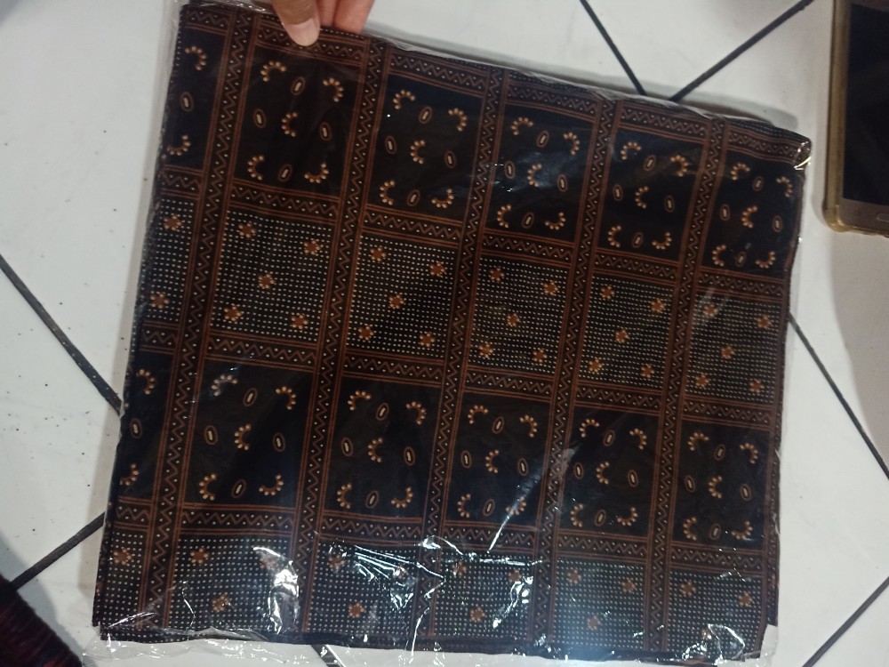 Kain Katun Batik Solo Premium Kopi Susu