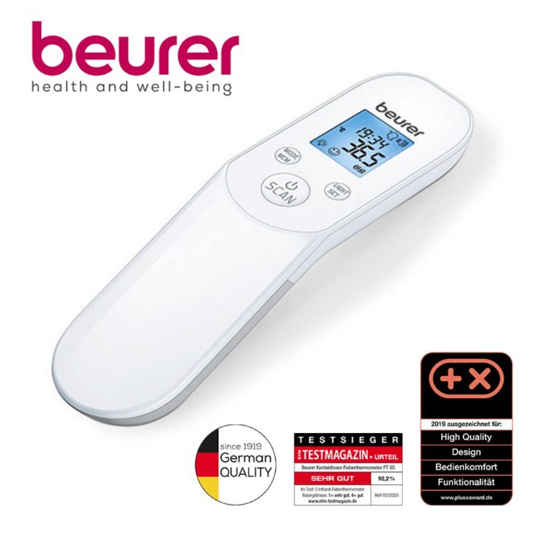 Thermometer Digital Non Contact Original Beurer FT85 / Termometer Infrared Beurer FT-85